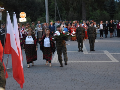 Zdjęcie z Obchodów 85. Rocznicy wybuchu II Wojny Światowej w Gminie Gościeradów
