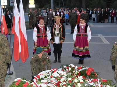 Zdjęcie z Obchodów 85. Rocznicy wybuchu II Wojny Światowej w Gminie Gościeradów