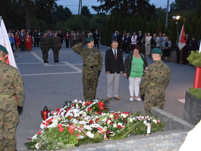 Zdjęcie z Obchodów 85. Rocznicy wybuchu II Wojny Światowej w Gminie Gościeradów