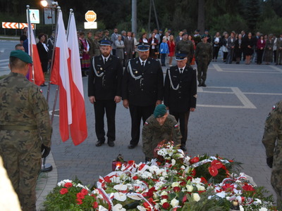 Zdjęcie z Obchodów 85. Rocznicy wybuchu II Wojny Światowej w Gminie Gościeradów