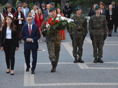 Zdjęcie z Obchodów 85. Rocznicy wybuchu II Wojny Światowej w Gminie Gościeradów