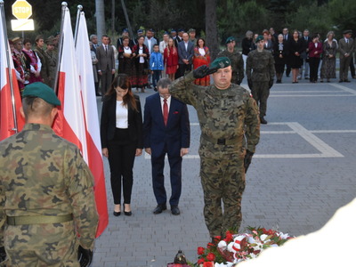 Zdjęcie z Obchodów 85. Rocznicy wybuchu II Wojny Światowej w Gminie Gościeradów