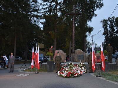 Zdjęcie z Obchodów 85. Rocznicy wybuchu II Wojny Światowej w Gminie Gościeradów