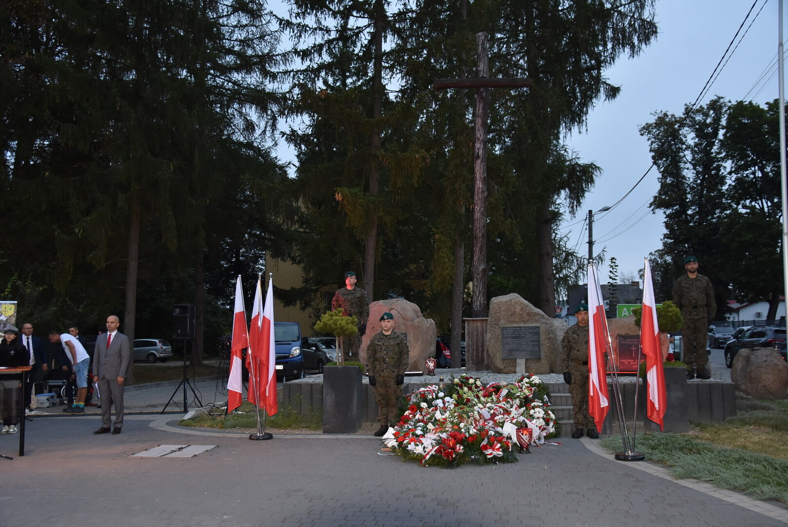 Zdjęcie z Obchodów 85. Rocznicy wybuchu II Wojny Światowej w Gminie Gościeradów