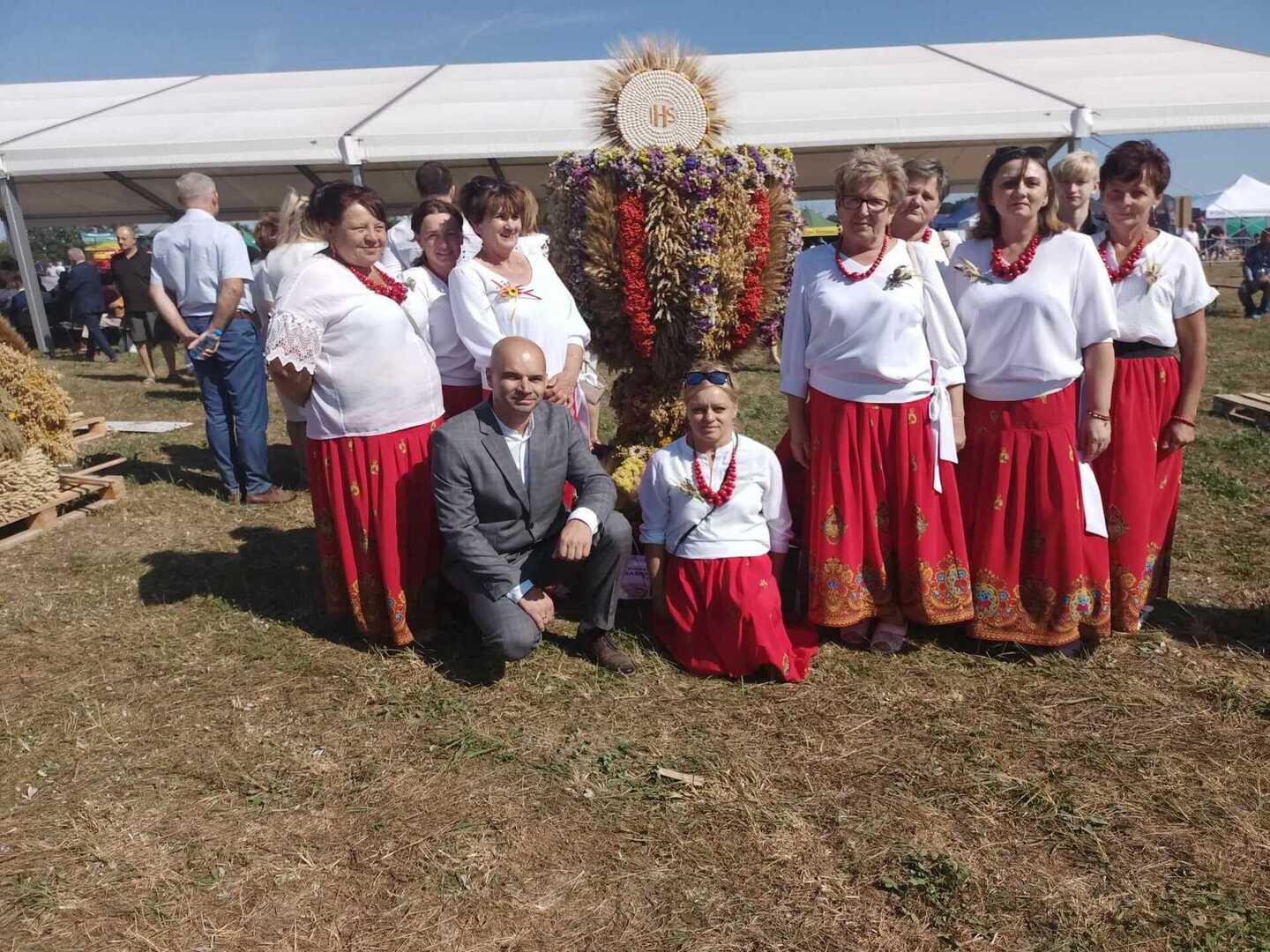 Zdjęcie z Dożynek Wojewódzkich w Radawcu
