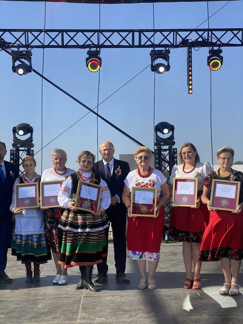 Zdjęcie z Dożynek Wojewódzkich