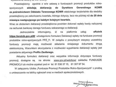 Zdjęcie informacji