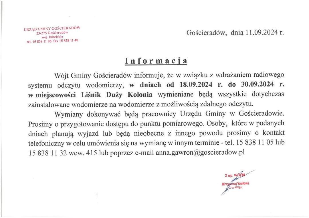 Obraz (skan)n przedstawiający treść informacji