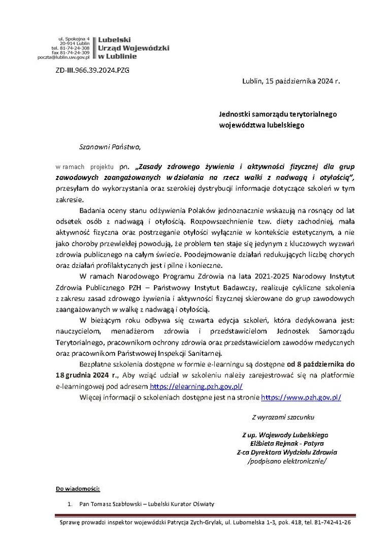 Zdjęcie pisma