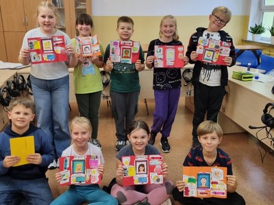 Zdjęcie dzieci z projektu ,,Skuteczna edukacja"