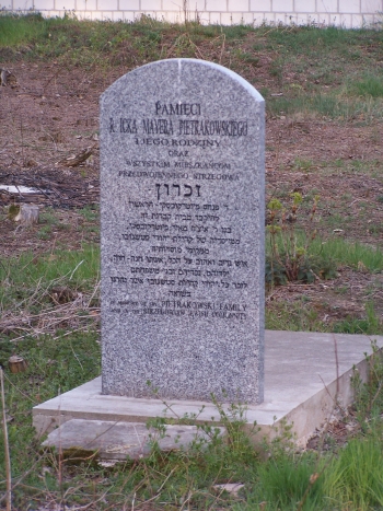 Pomnik cmentarz żydowski