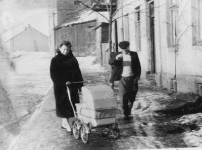 Ul. Stodolna przy skrzyżowaniu z ul. Mszczonowską