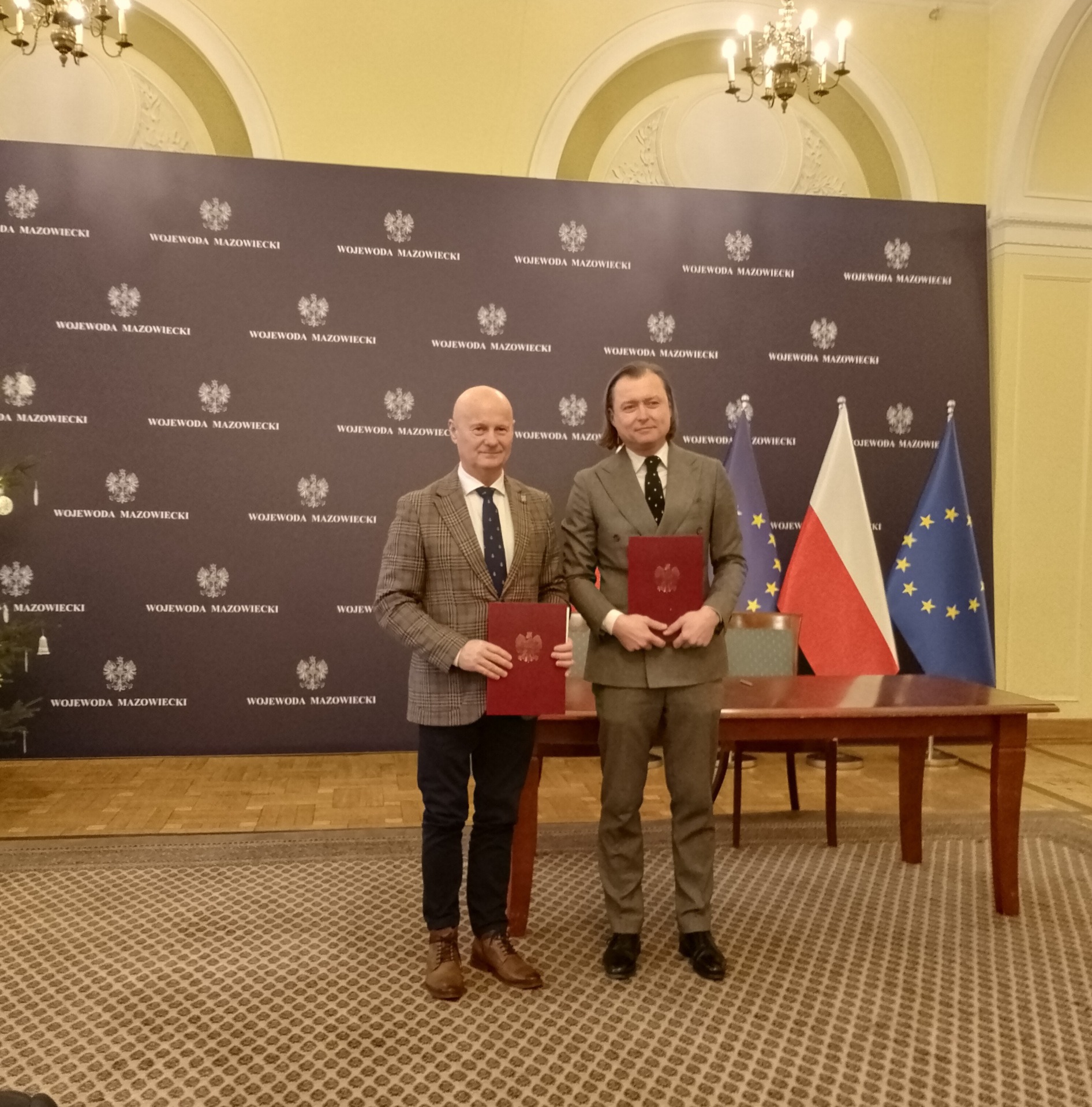 Podpisanie umowy na dofinansowanie