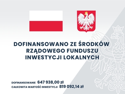 Rządowy Fundusz Inwestycji Lokalnych 