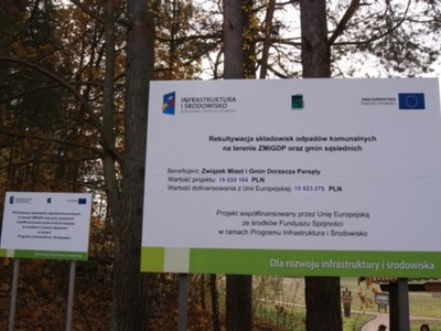 Warnino - ścieżka edukacyjna zrobiona na terenie byłego wysypiska śmieci