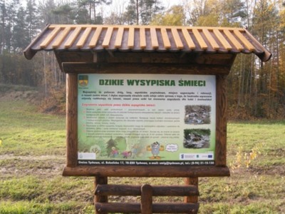 Warnino - ścieżka edukacyjna zrobiona na terenie byłego wysypiska śmieci