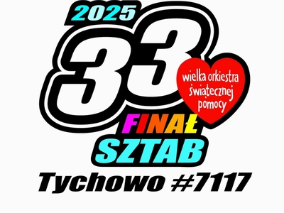 LOGO 33 finału Wielkiej Orkiestry Świątecznej Pomocy.
