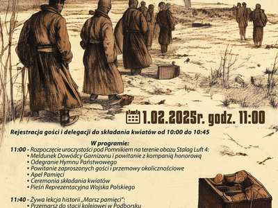 80 Rocznicę Ewakuacji Obozu Stalag Luft 4. 