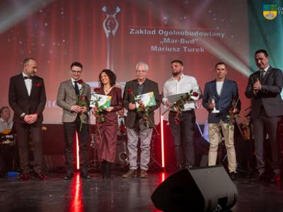 Na zdjęciu nominowani do nagrody Burmistrza Tychowa w kategorii Firma Roku.