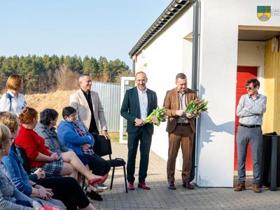 Zdjęcie wykonano podczas uroczystości Dnia Kobiet w Bukówku.