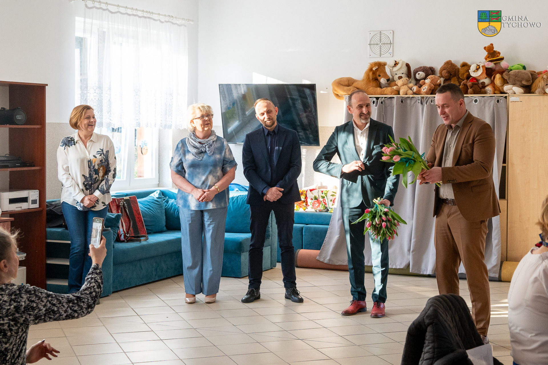 Dzień Kobiet w świetlicy w Dobrowie