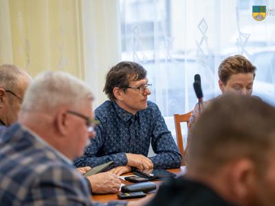 Zdjęcie wykonano podczas XII Sesji Rady Miejskiej w Tychowie 