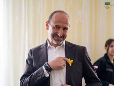 Na zdjęciu Zastępca Burmistrza Tychowa Jacek Marcinkowski.