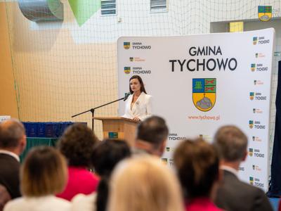 Zdjęcie wykonano podczas obchodów 35-lecia Samorządu Terytorialnego. 