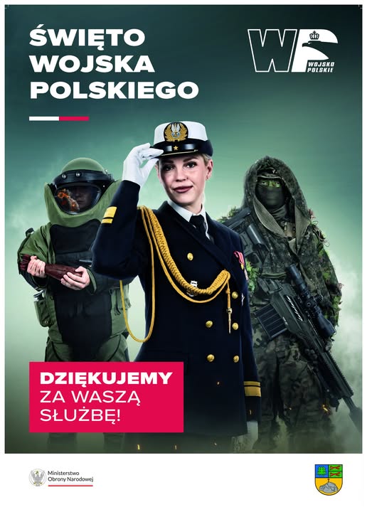 Plakat Święto Wojska Polskiego.