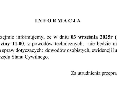Informacja umieszczona w artykule