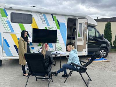 Mobilny Punkt Funduszy Europejskich - Konsultacje dla mieszkańców. 