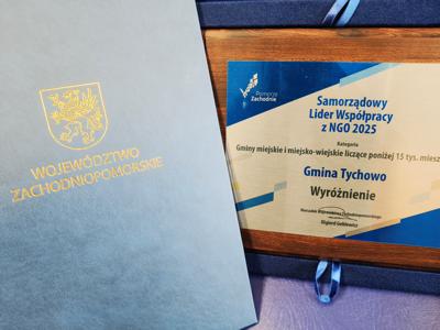 Nagroda- wyróżnienie w Konkursie Samorządowy Lider Współpracy z NGO.