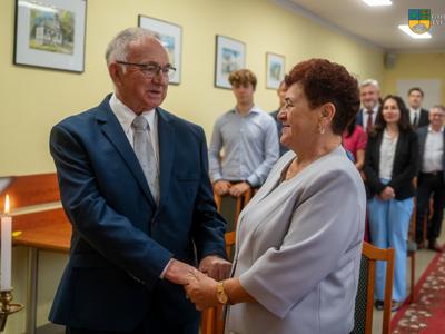 Na zdjęciu Państwo Zbigniew i Helena Brzozowscy