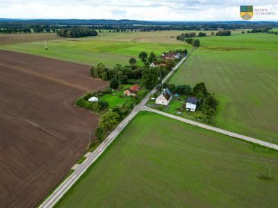 Droga w miejscowości Kolonia Dobrowo