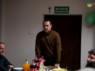 Na zdjęciu Burmistrz Tychowa Robert Falana.