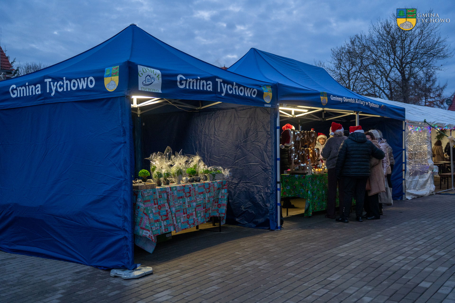 Zdjecie wkoanano podczas Kiermaszu Bożonarodzeniowego w Tychowie