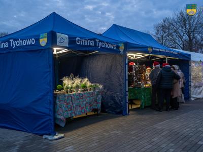 Zdjecie wkoanano podczas Kiermaszu Bożonarodzeniowego w Tychowie