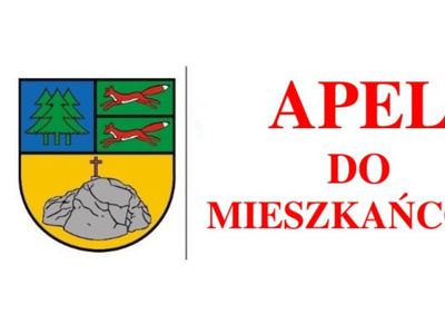 Apel do mieszkańców