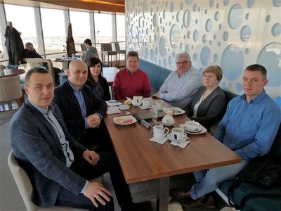 Delegacja z gminy Tychowo oraz Neverin