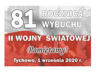 81 rocznica wybuchu II Wojny Światowej. Pamiętamy!