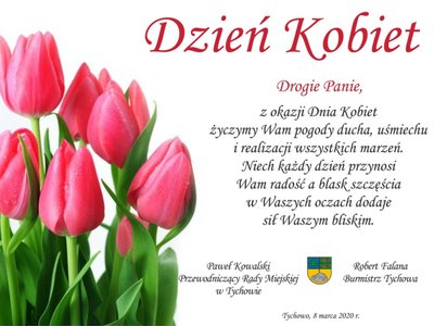 Życzenia z okazji Dnia Kobiet