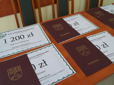 Dyplomy i czeki dla Sołtysów