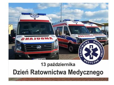 13 października Dzień Ratownictwa Medycznego