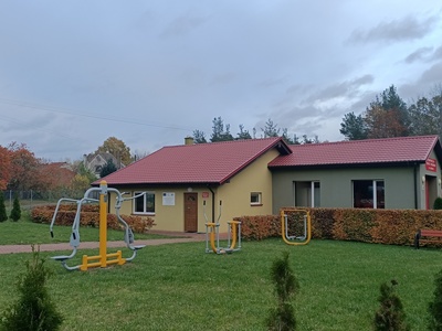 Na zdjęciu siłownia zewnętrzna w Osówku