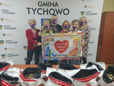 Na zdjęciu komisja od lewej Ewa Łukjaniec, Jarosław Chwała, Renata Chwała, Renata Chwała, Monice Kurek i Renata Bosak Szewczyk Szef Sztabu