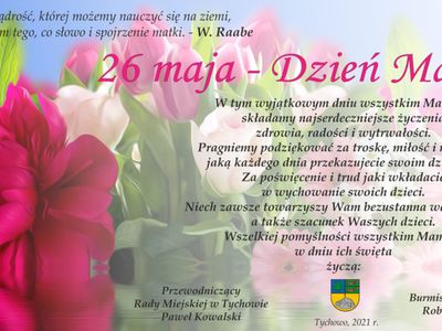 26 maja - Dzień Matki