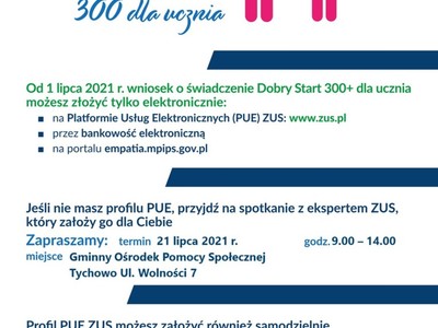 Dobry Start 300+ dla ucznia.