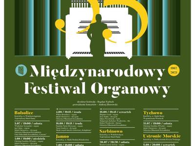 Festiwal organowy - plakat
