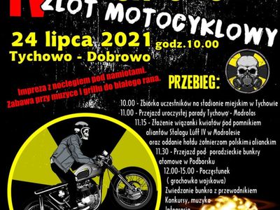 IV Motoatomowy Zlot Motocyklowy - plakat