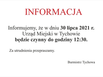 INFORMACJA